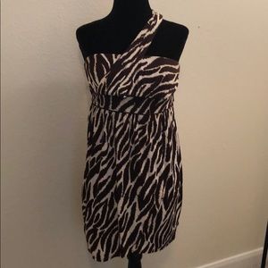 Sassy one shoulder dress!